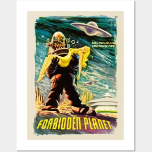 Forbidden Planet Poster Posters and Art